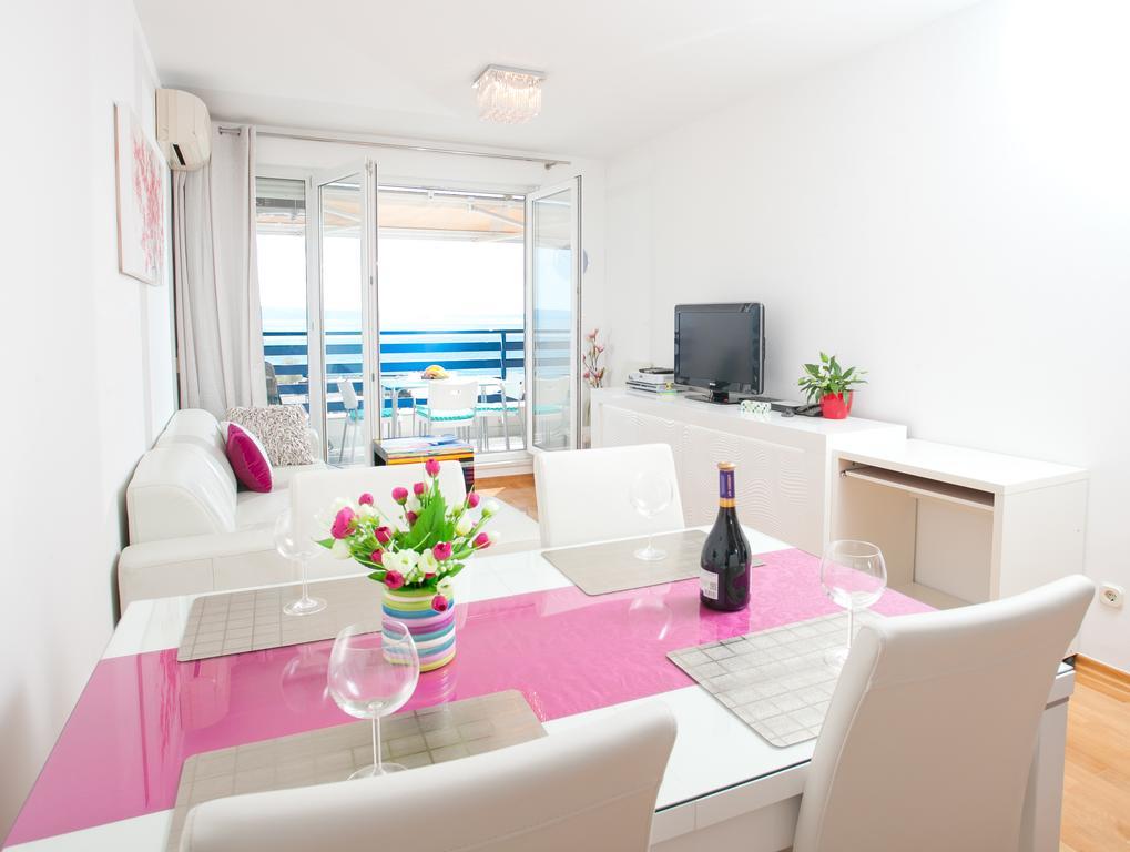 Luxury Beach Front Apt With Seaside View And Free Parking Split Buitenkant foto