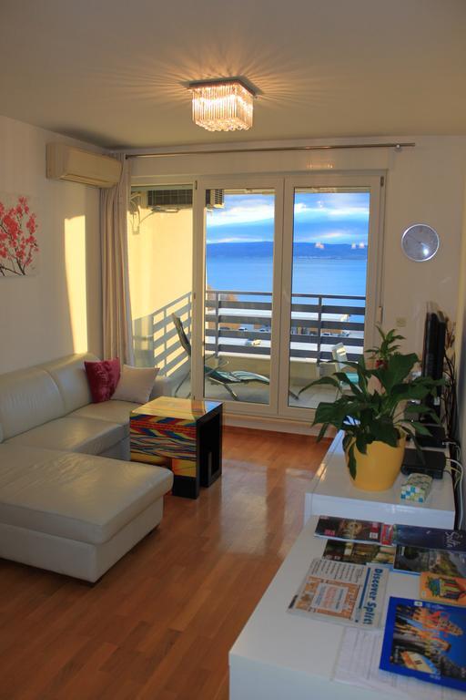 Luxury Beach Front Apt With Seaside View And Free Parking Split Buitenkant foto
